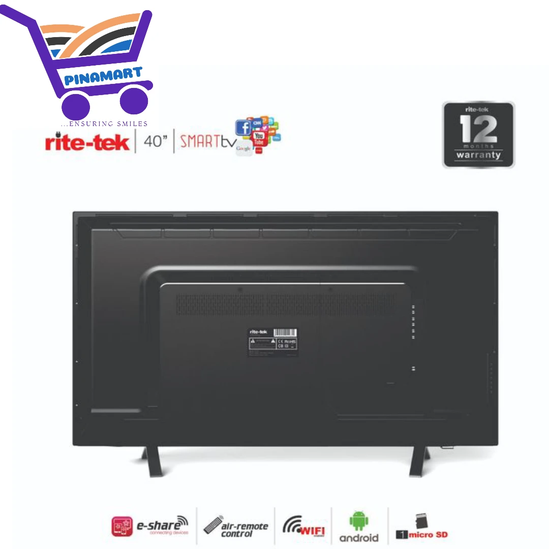 RITE-TEK RT-40 40 INCH SMART TV (DE)