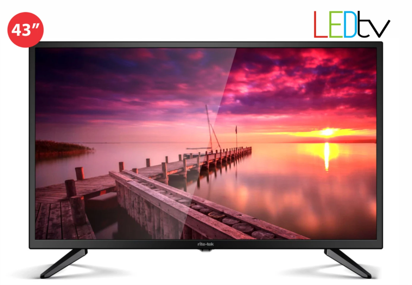 Rite-tek 43 Inches Full HD Led TV