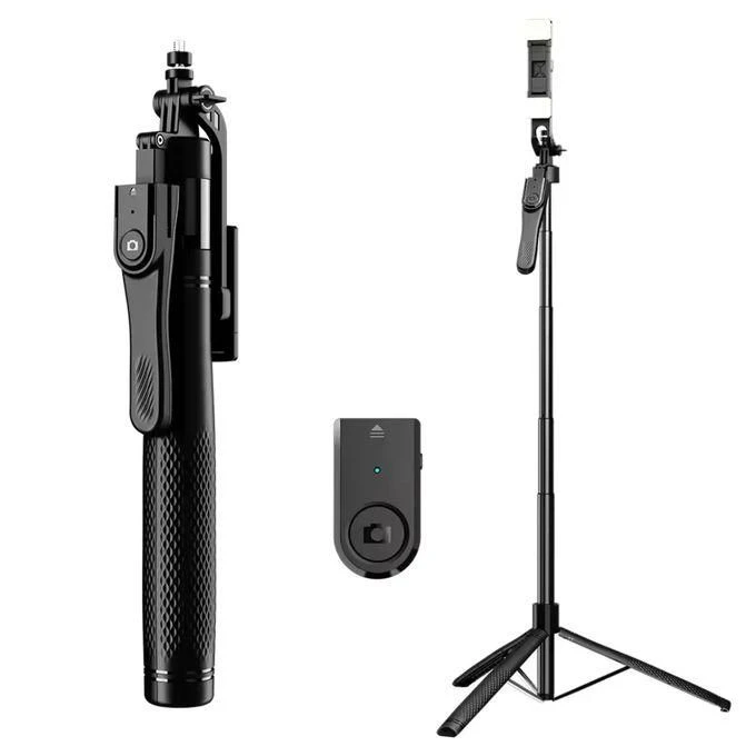 K29 Multi Functional Ultra-long Tripod Selfie Stick - 7Feet Long