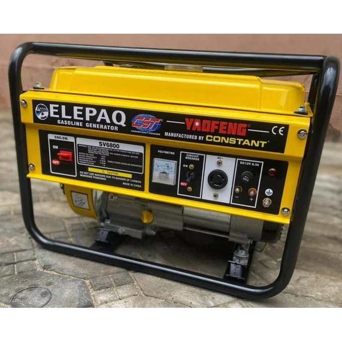 Elepaq Constant SV6800, 2.8kva Manual Generator