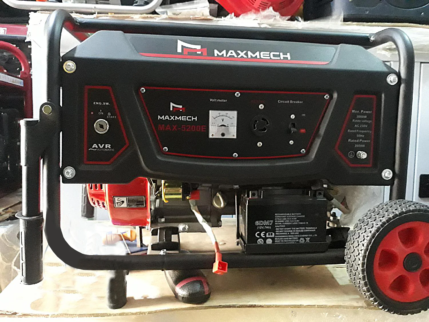 Maxmech RWD-5200E Gasoline Generator