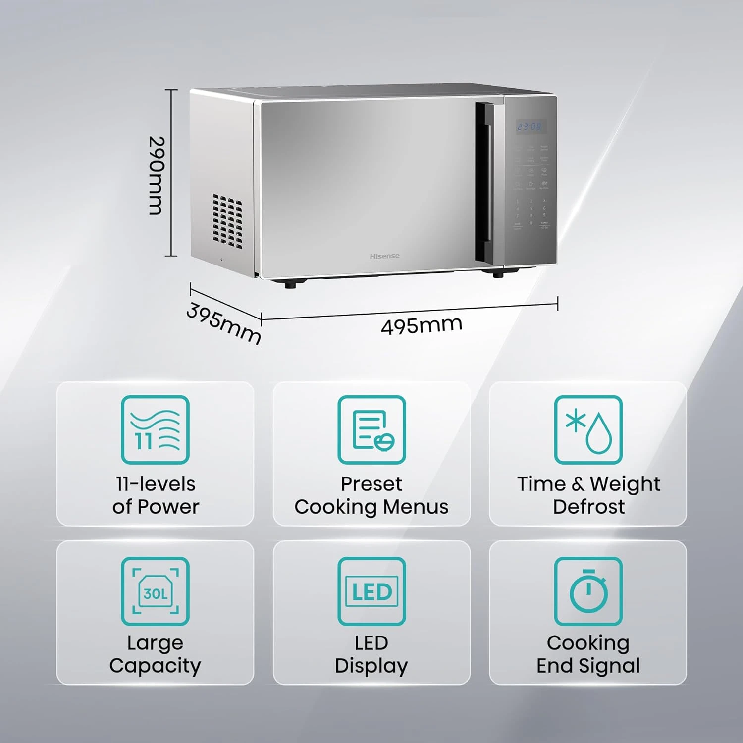Hisense 30L Microwave Oven