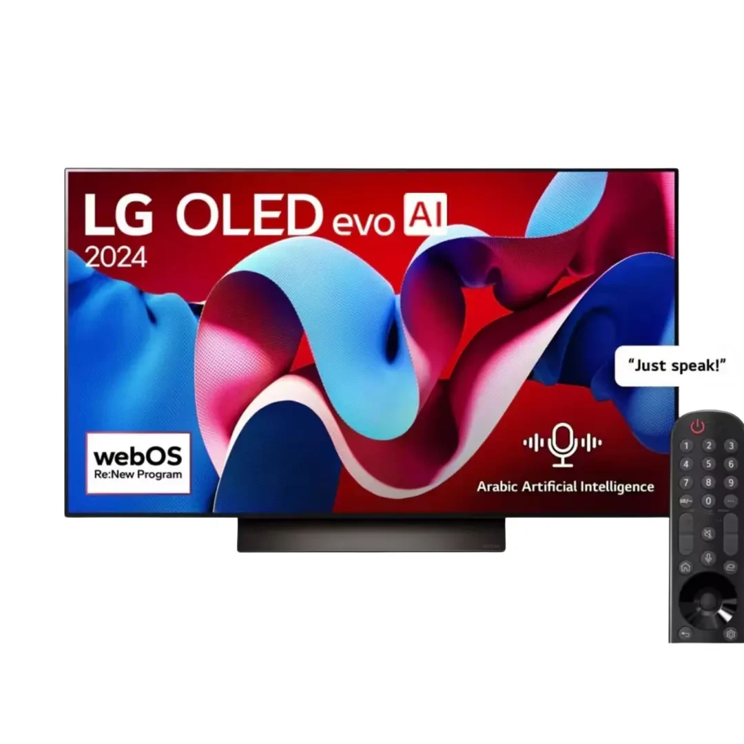 LG TV OLED 65 Inch C4 4K Smart TV AI Magic Remote