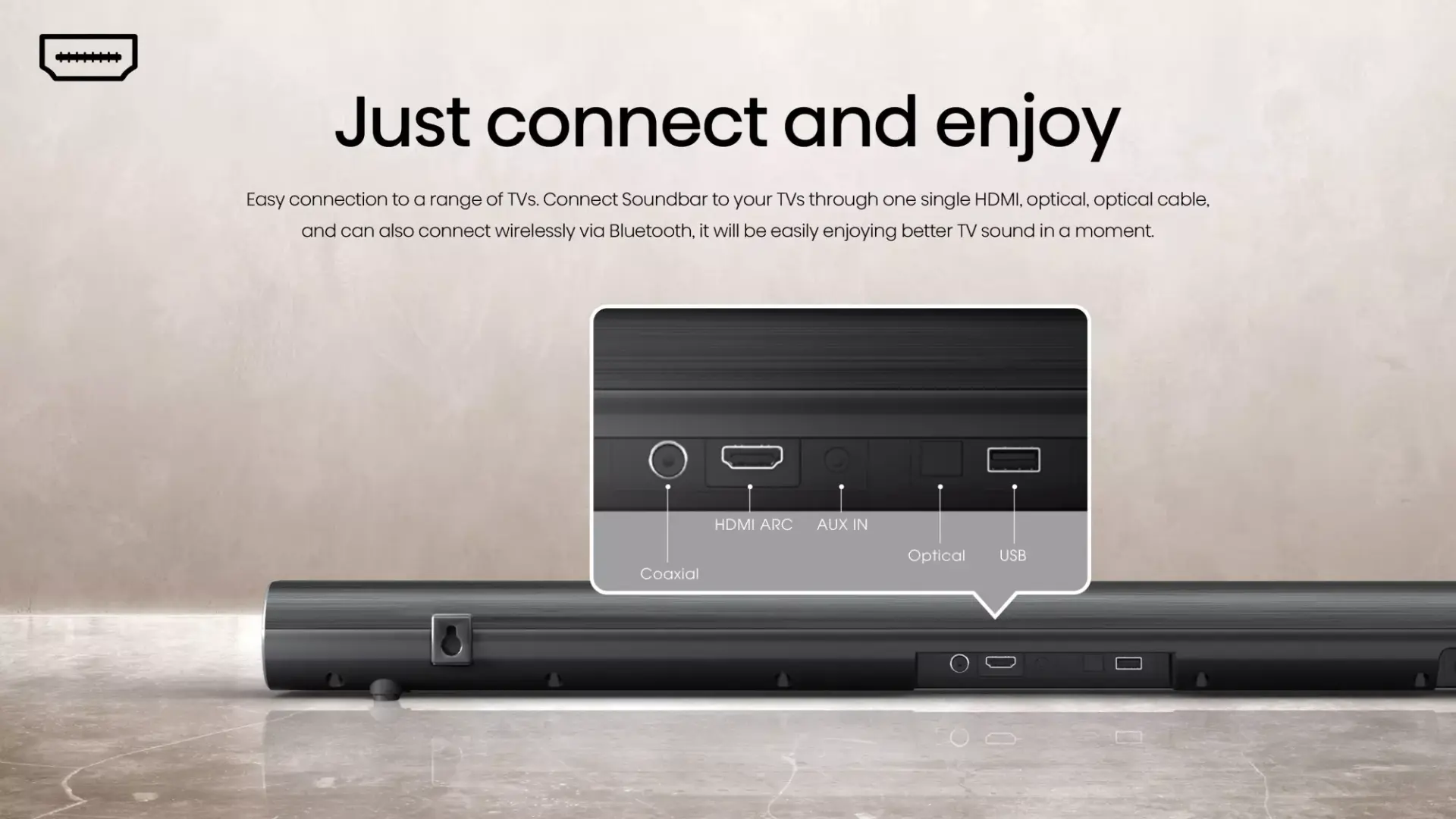 Hisense Sound Bar 120w