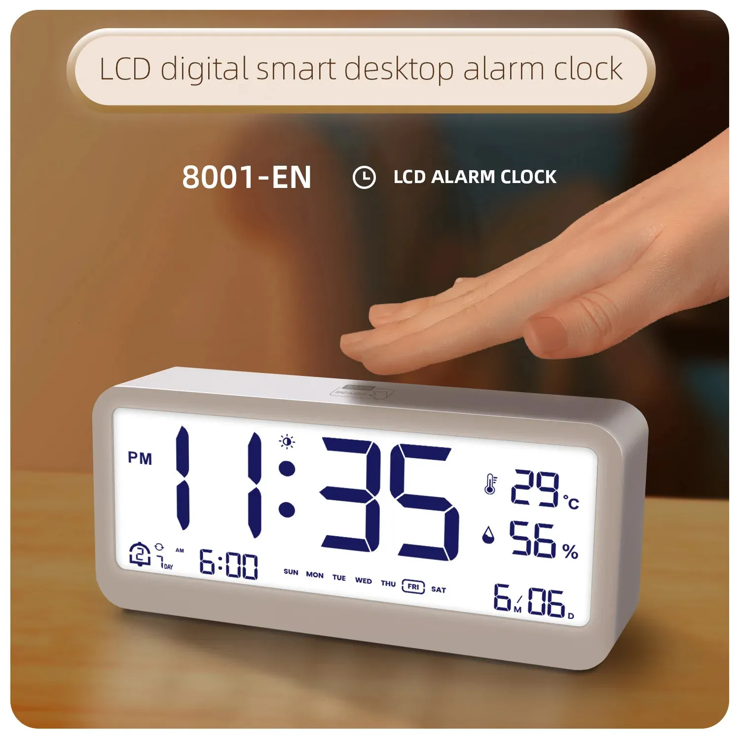 Digital Table Clock - Digital Alarm Clock
