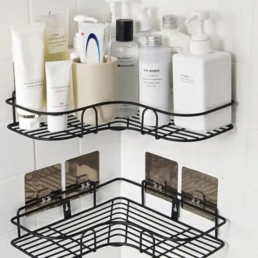 Bathroom/Toilet Corner Storage Rack