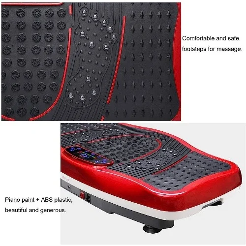 Whole Body Vibration Plate Machine Vibrating Massager With Two Resistance Bands BIG SIZE
