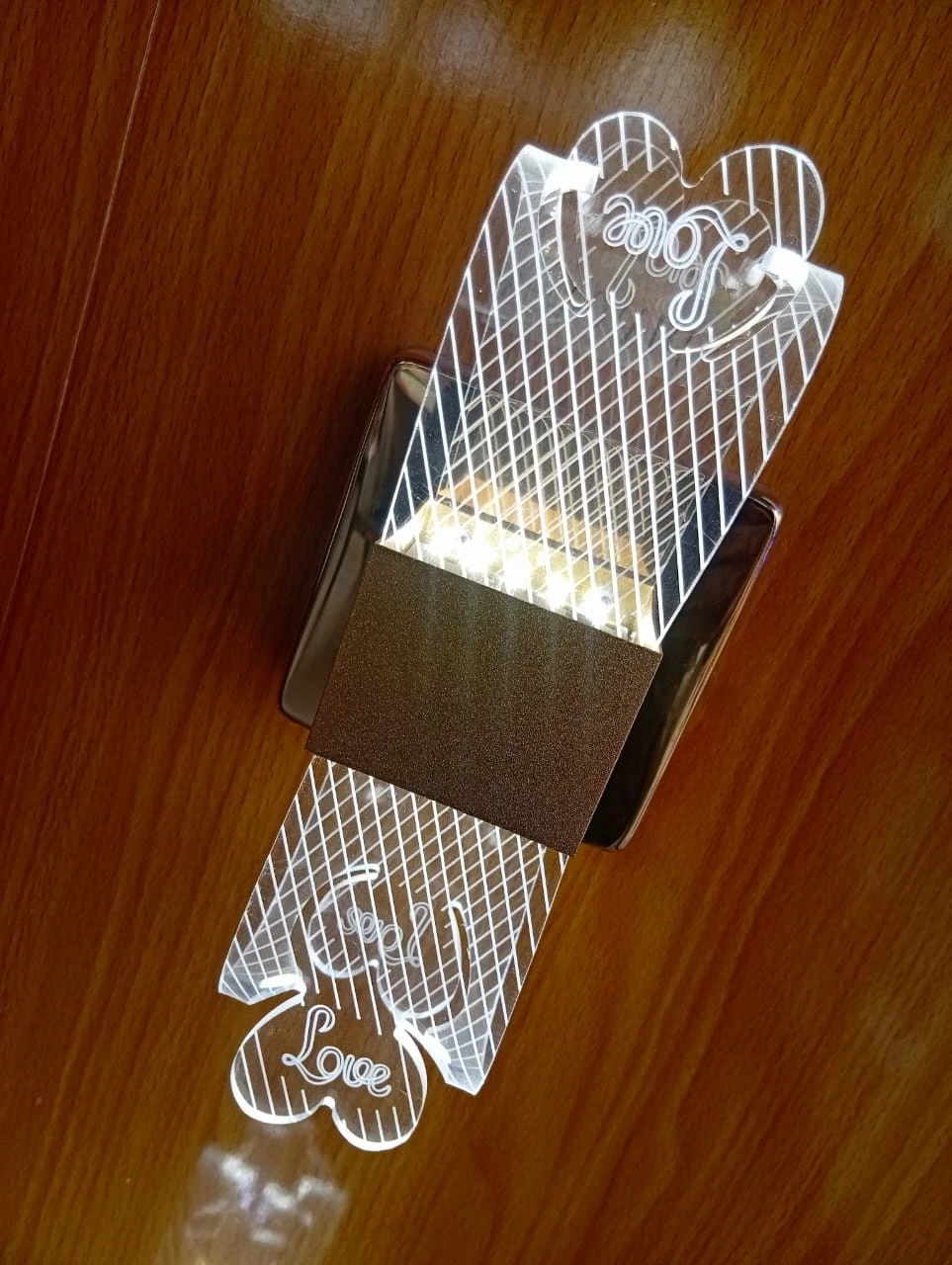 LED Acrylic Heart Light