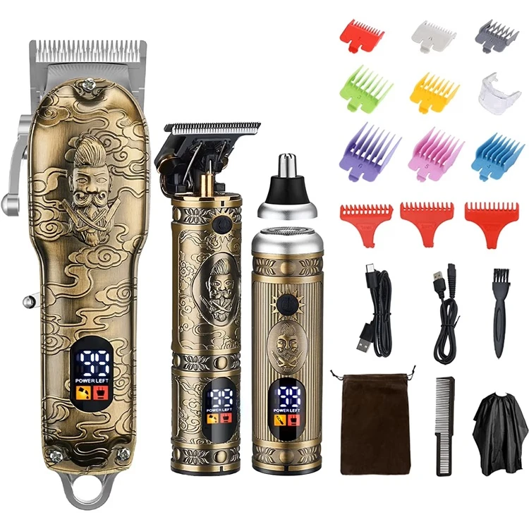 Kinyozi Professional Hair Clippers/Shaver Set