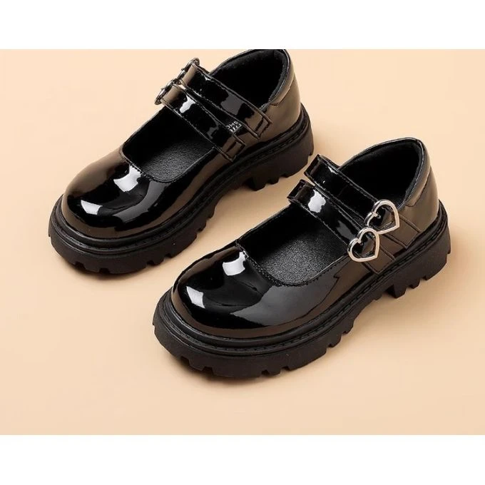 School Girl shoes - Girls Black School Shoe