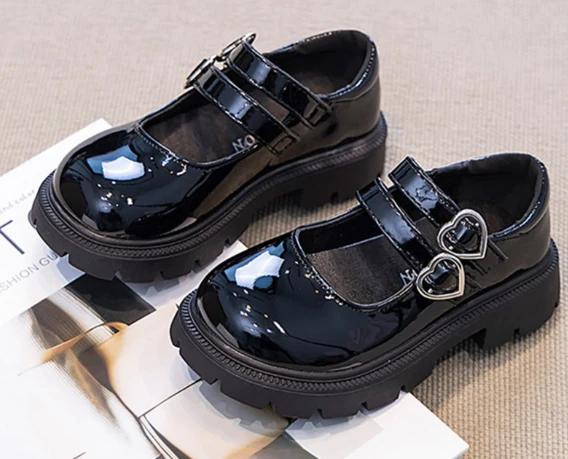 School Girl shoes - Girls Black School Shoe
