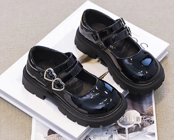 School Girl shoes - Girls Black School Shoe