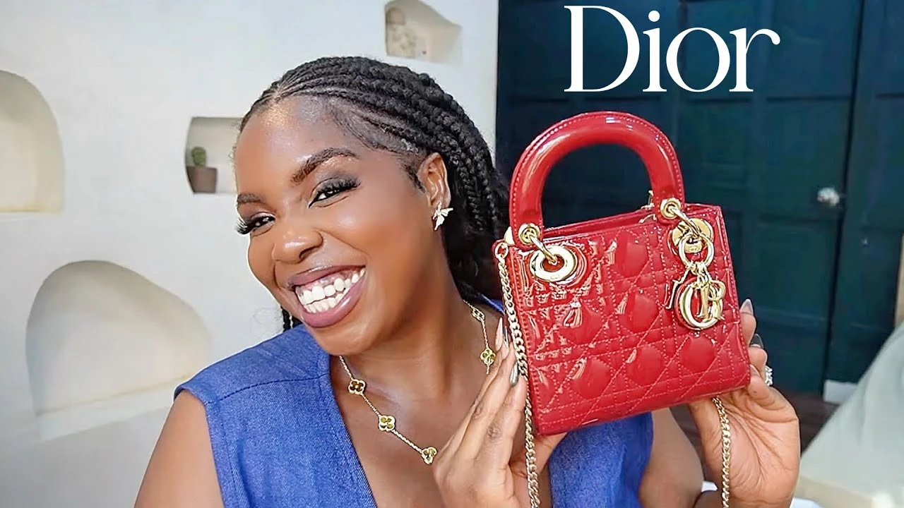 Christian Dior Small Lady Dior My ABC Dior Bag Lady D-Joy Micro Bag