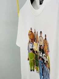 BALENCIAGA Logo-Print Cotton-Jersey Luxury Lush T-Shirt