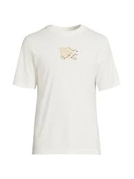 Luxury Unisex Burberry T-Shirt Graphic Print T-Shirt