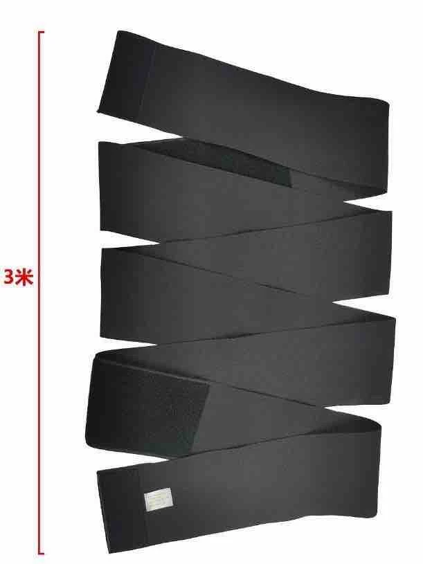 Elastic Band Tummy Wrap for Weight Loss Flat Belly Stomach Belt Body Shaper Waist Trainer