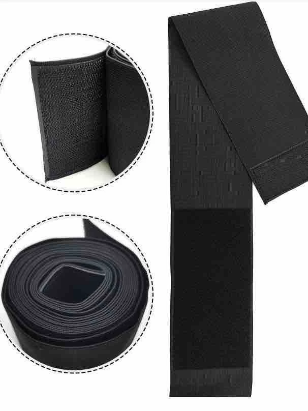 Elastic Band Tummy Wrap for Weight Loss Flat Belly Stomach Belt Body Shaper Waist Trainer