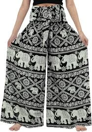 Long Elephant High-rise Mopping Wide-leg Pants, Lady Summer Casual Pants