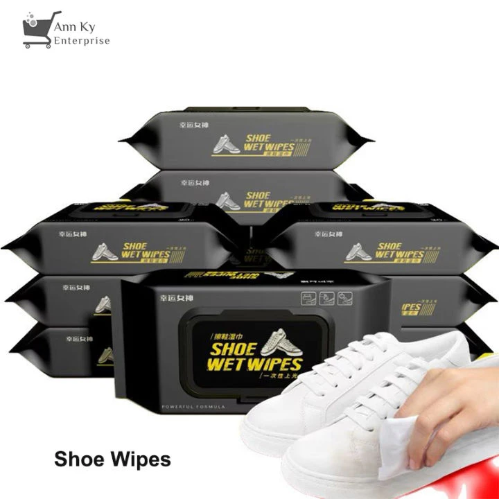 Unique Shoes Sneakers Wet Wipes 1 Pack - Shoe Shine WIPES