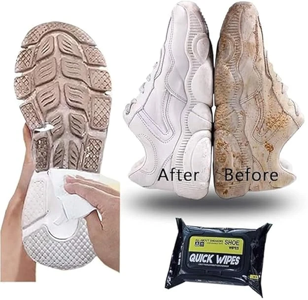 Unique Shoes Sneakers Wet Wipes 1 Pack - Shoe Shine WIPES