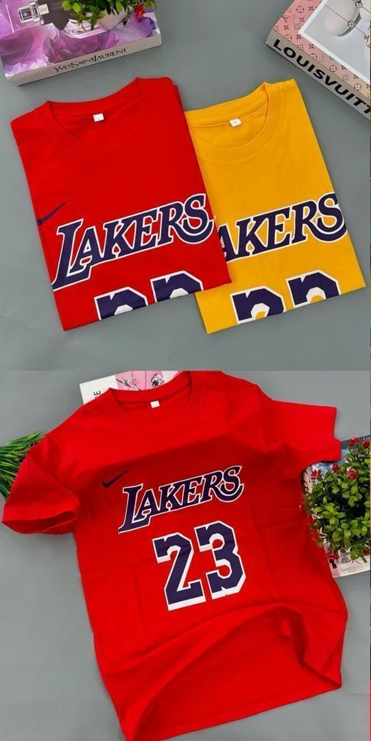 Los Angeles Lakers Men's Nike Dri-fit NBA #23 T-Shirt