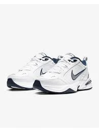 Nike Air Monarch – White/Silver