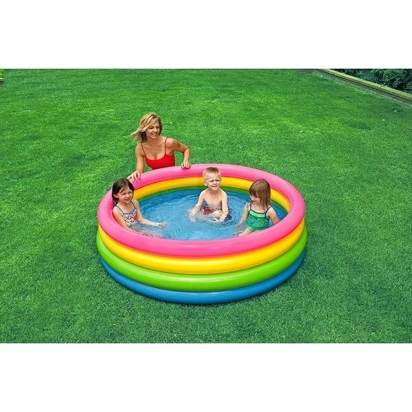 Inflatable Swimming Pool and Pump