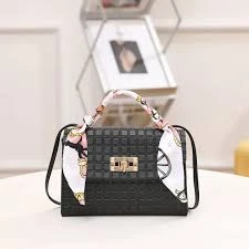 Mini Crocodile Embossed Satchel Skinny Scarf Decor Flap Square Bag handbag, Crossbody Bag, Shoulder Bag Minimalist, Casual Solid Color Portable, Light Weight