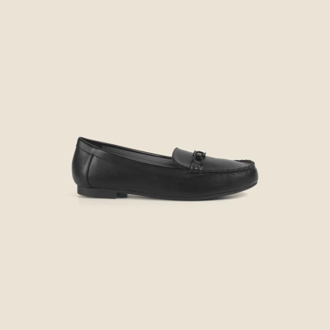 Women Black Casual Loafers