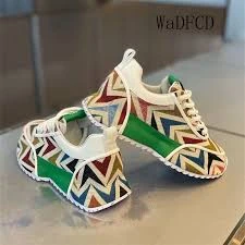 Men's Fashion Casual High Heel Shoes Lightweight Lace-up High Style Designer Fashion Shoes