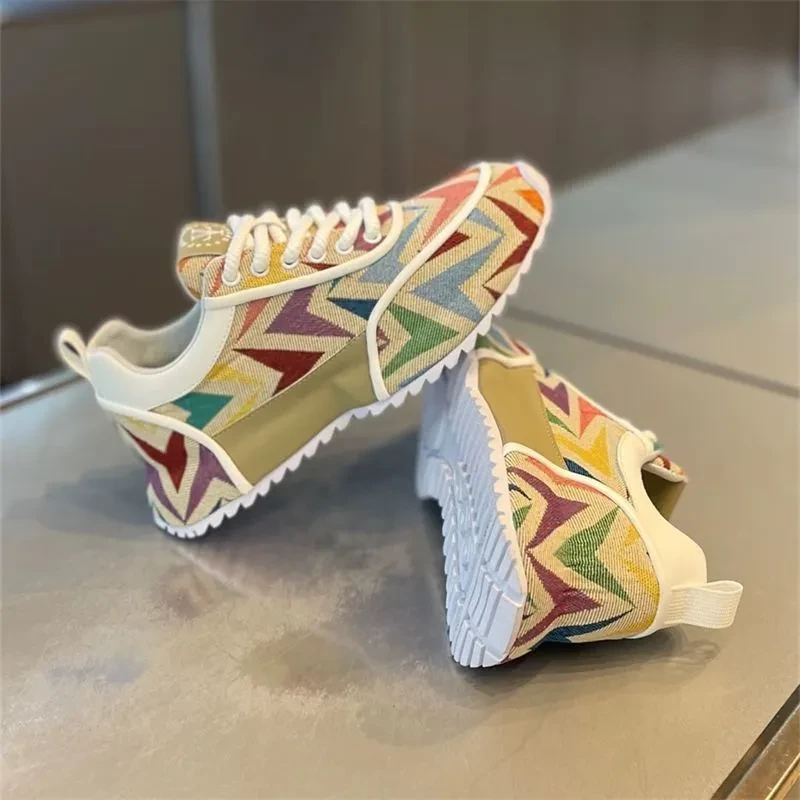 Men's Fashion Casual High Heel Shoes Lightweight Lace-up High Style Designer Fashion Shoes