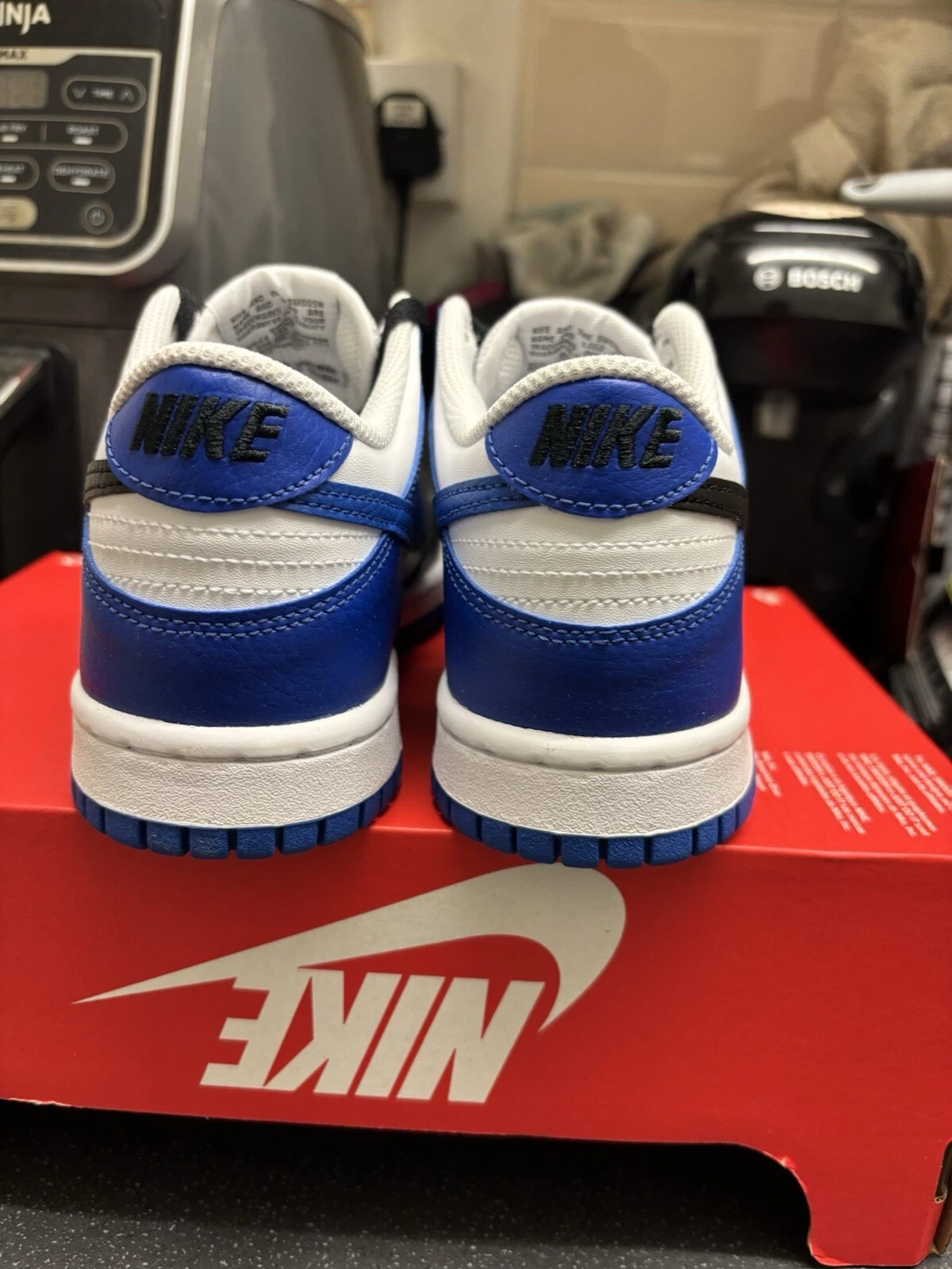 Nike Dunk Game Royal White Black Blue