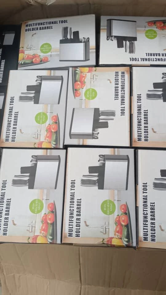 STAINLESS STEEL KITCHEN CUTLERY RACK