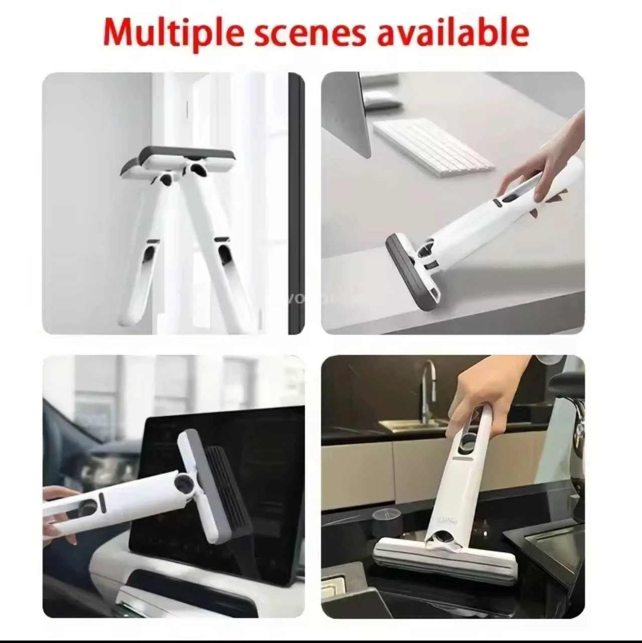 MULTIPURPOSE SELF-SQUEEZING FOLDING MINI MOP