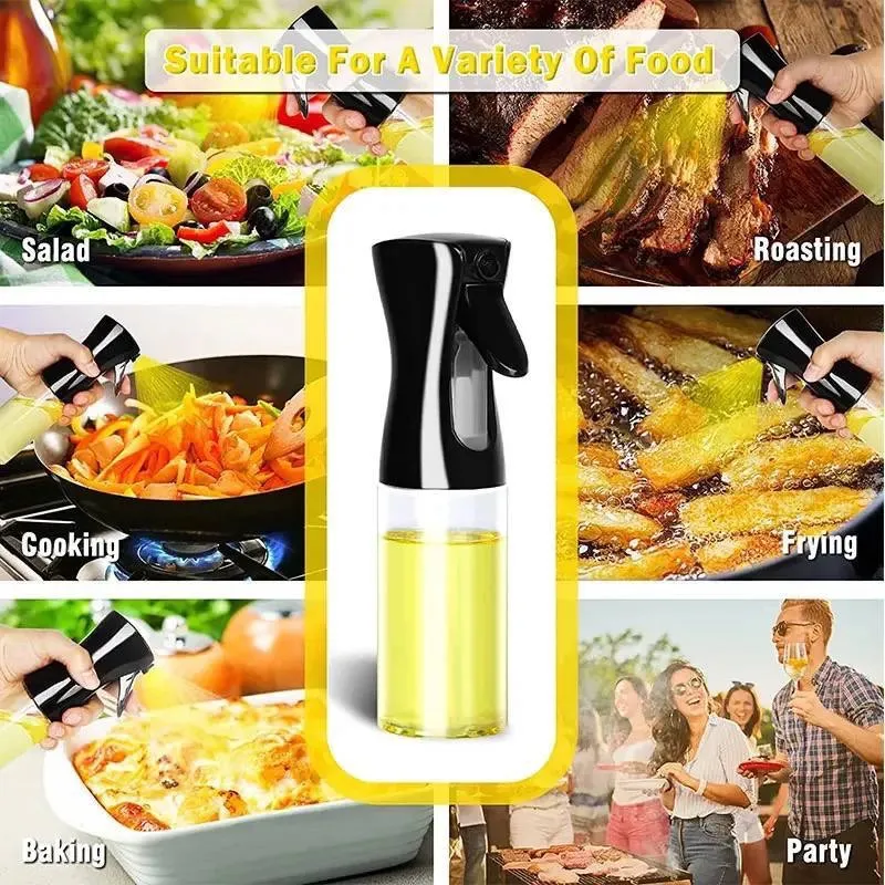 500ML MULTIPURPOSE SILICONE PLASTIC CONTAINER OIL SPRAYER/DISPENSER