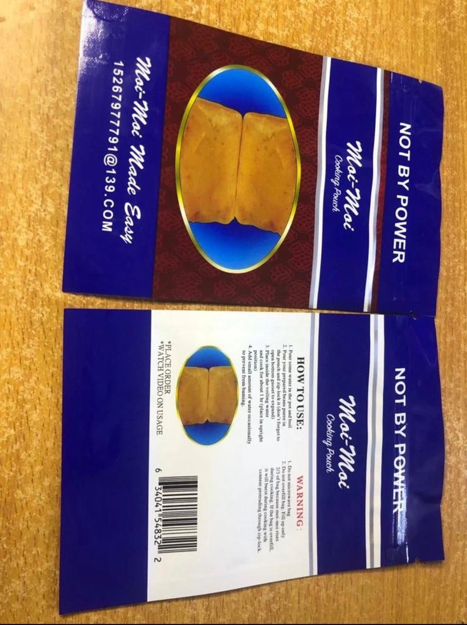 50PCS HIGH QUALITY REUSABLE MOI MOI (ALL BATTER) POUCH - NOT BY POWER BRAND