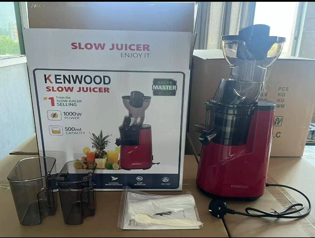 1000W KENWOOD HIGH NUTRIENT FRUITS & VEGETABLES SLOW JUICER (500ML JAR CUP)