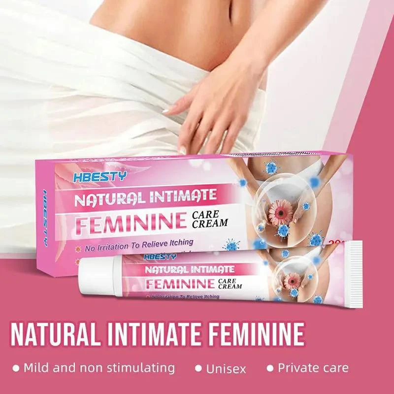 HBESTY NATURAL INTIMATE FEMININE CARE CREAM (ANTI-ITCH/BACTERIA VAGINITIS UNISEX TREATMENT CREAM)