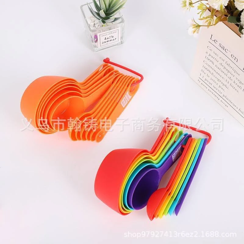 11PCS/SET THICKENED PLASTIC MEASURING SPOONS