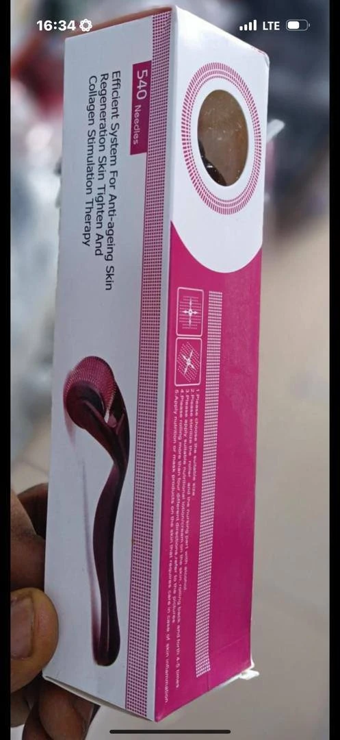 DERMA ROLLER – PROFESSIONAL MICRONEEDLING HAIR / SKIN CARE TOOL