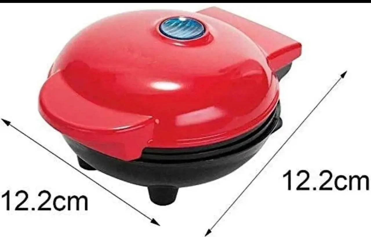 350W ROUND SIZED MINI WAFFLE MAKER