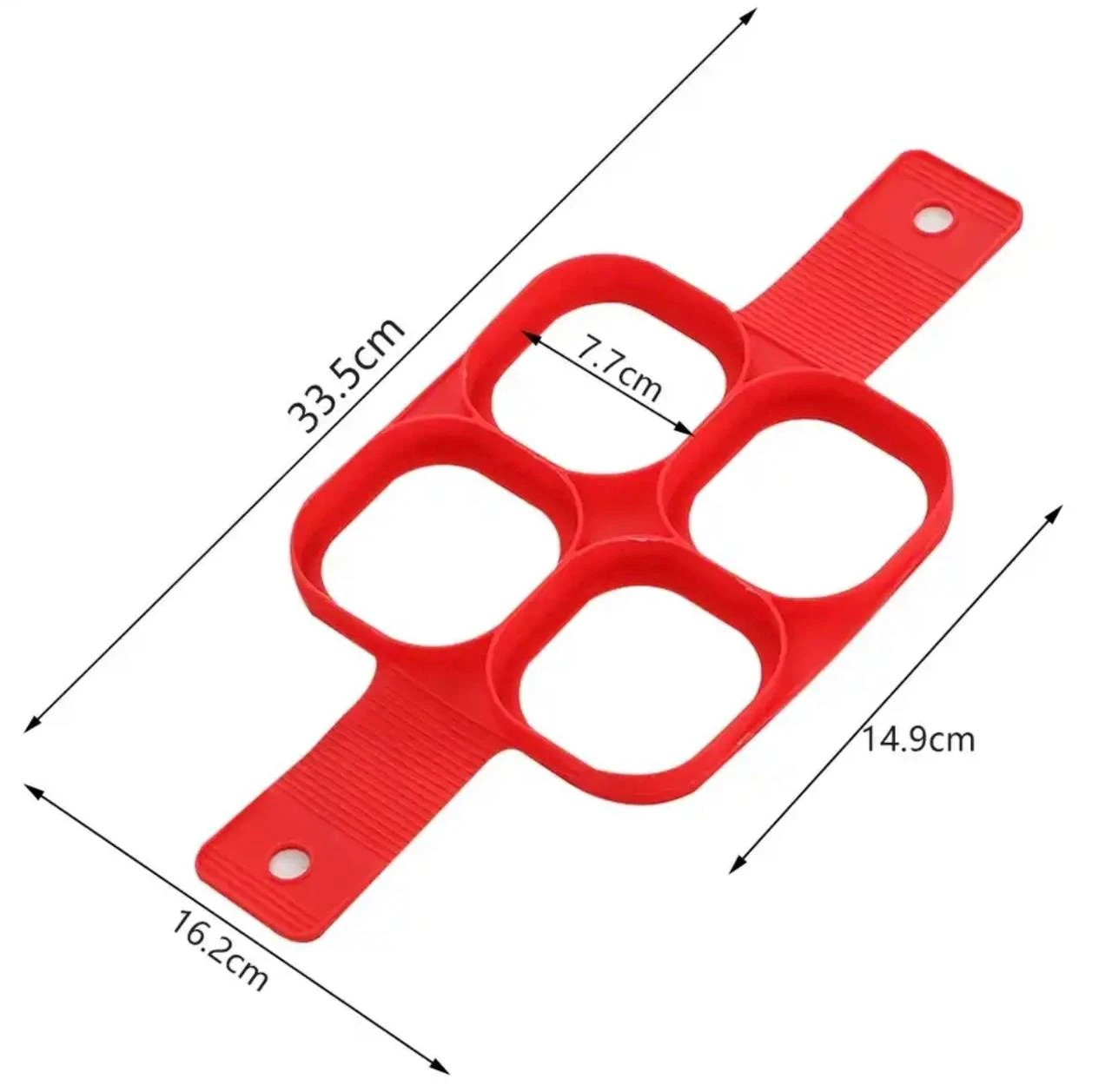 4 HOLES SILICON FLIPPING OMELETTE PANCAKES MAKER