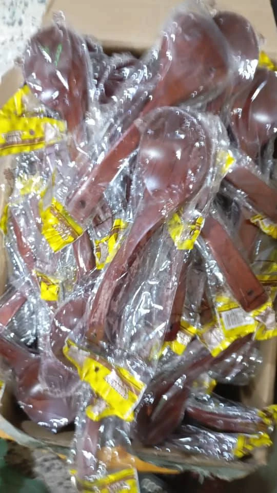 1PC THICKENED WOODEN KITCHEN SERVING SPOON