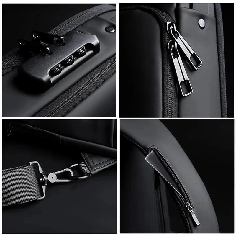 ANTI-THEFT MULTIFUNCTION WATERPROOF TRAVEL PACK MESSENGER CROSSBODY UNISEX BAG  (SLING CREST BAG)