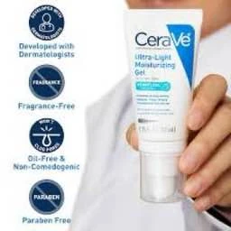 CERAVE ULTRA-LIGHT MOISTURIZING GEL – GLOW EFFORTLESSLY
