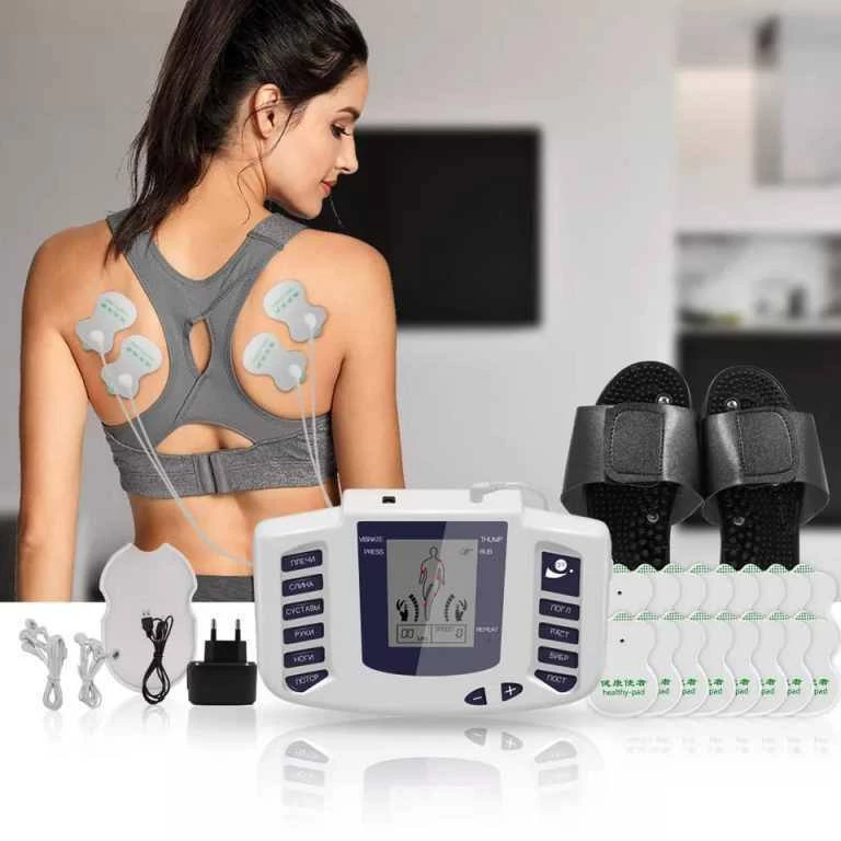 UNISEX ELETRONIC PULSE MASSAGER [THERAPY/STROKE/SLIMMING MACHINE]
