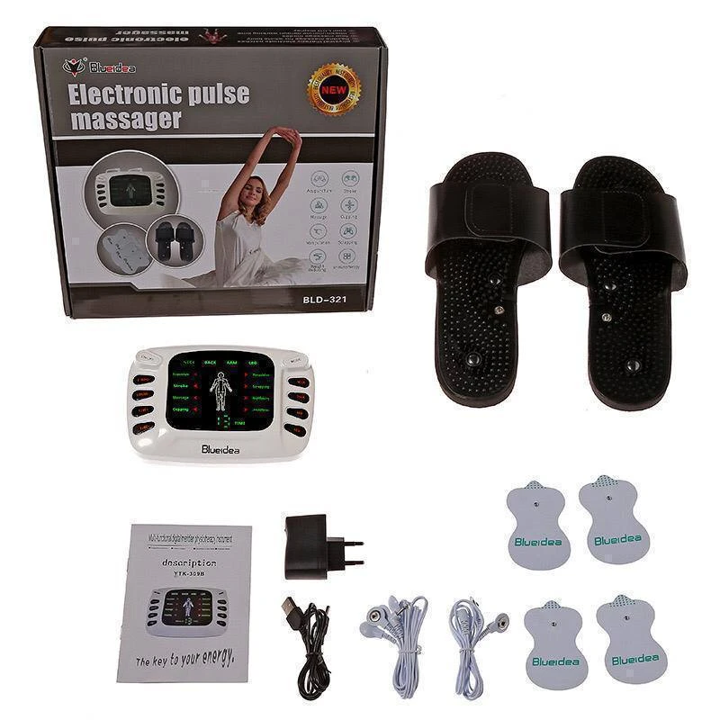 UNISEX ELETRONIC PULSE MASSAGER [THERAPY/STROKE/SLIMMING MACHINE]