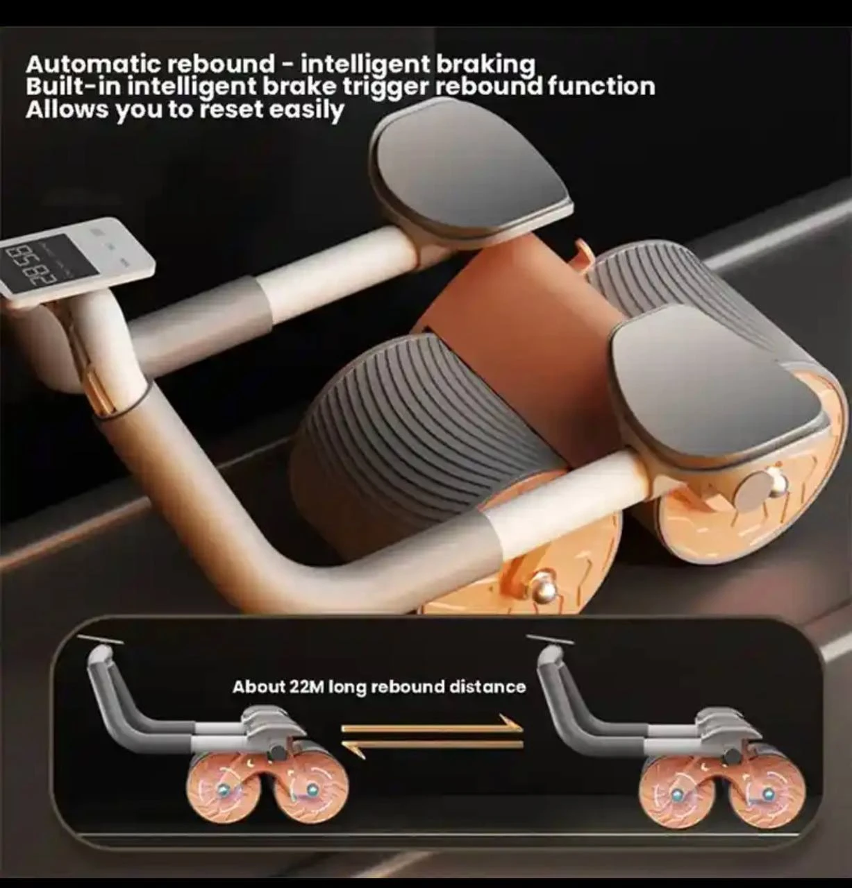 AUTOMATIC REBOUND HEALTHY ABDOMINAL WHEELS