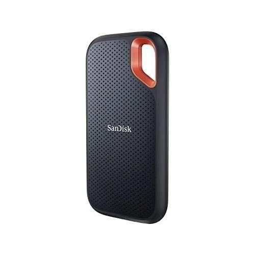 SANDISK 1TB Extreme Portable SSD - Up to 1050MB/s, USB-C, USB 3.2 Gen 2, IP65 Water and Dust Resistance, Updated Firmware - External Solid State Drive - SDSSDE61-1T00-G25