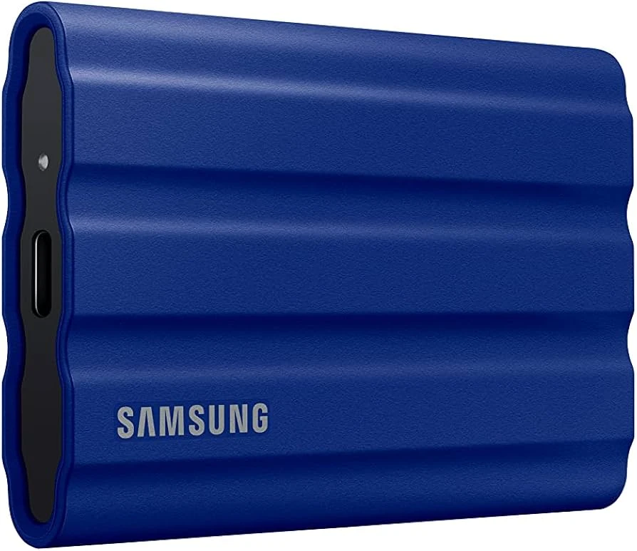Samsung T7 Shield Portable SSD 1TB, USB 3.2 Gen2 External SSD, Up to 1,050MB/s